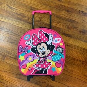 Girls Disney Minnie Mouse Rolling Luggage Case Storage Suitcase Travel
Rainbow